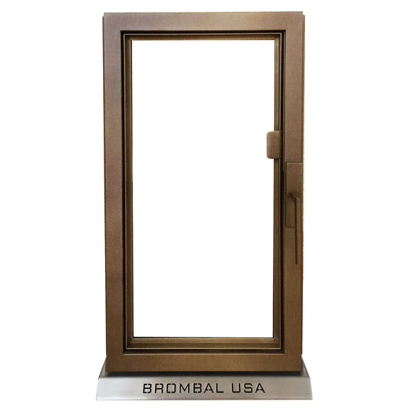 FARO65 FULL SAMPLE WINDOW CASE DARK BURNISHED BRASS